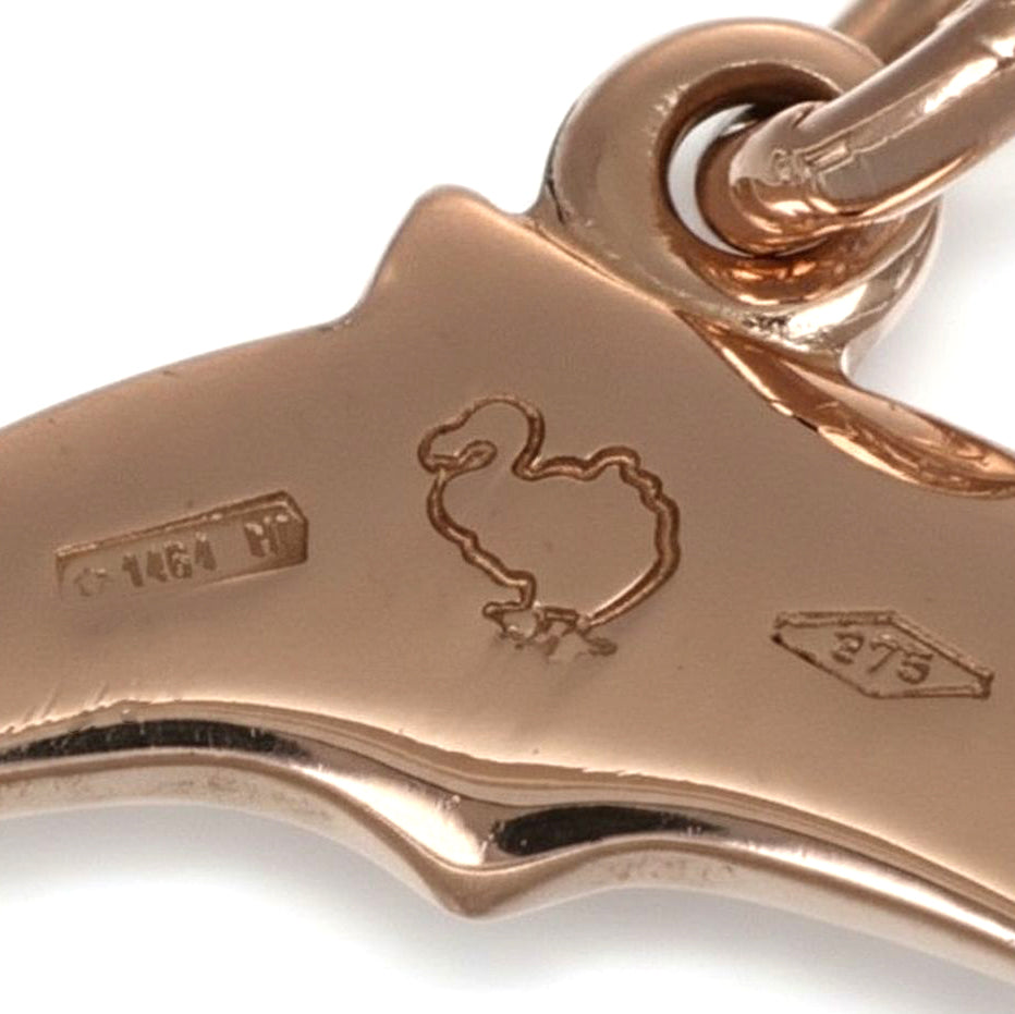 Ciondolo - 9 kt Oro rosa