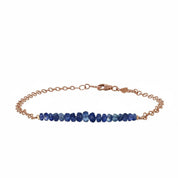 Bracciale - 18 carati Oro rosa - 1.51ct. tw. Zaffiro