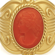 Anello - 18 carati Oro giallo Corallo