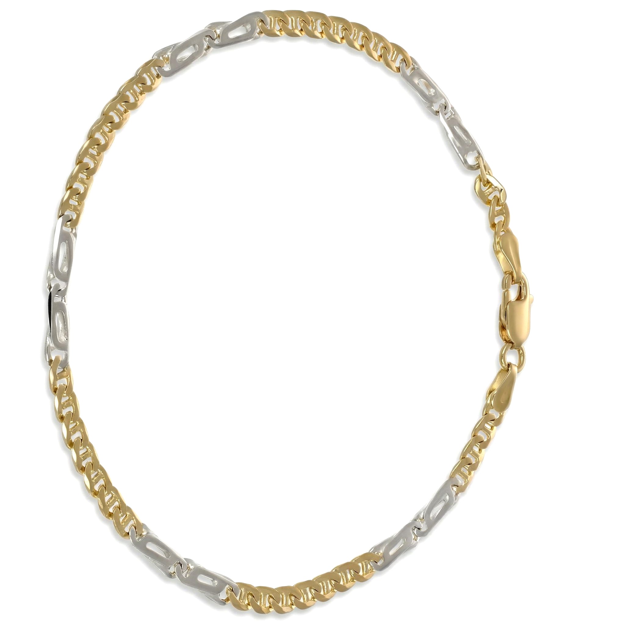 Bracciale - 18 carati Oro giallo, Oro bianco