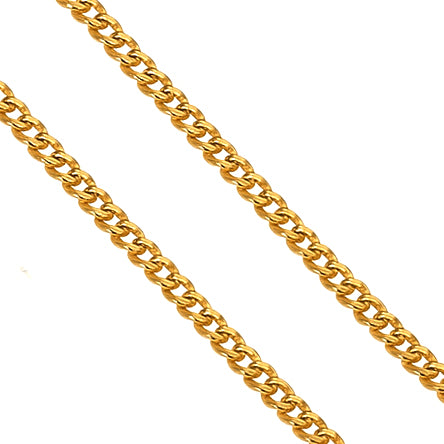 Collana con ciondolo - 18 carati Oro giallo - 0.06ct. tw. Diamante (Naturale)