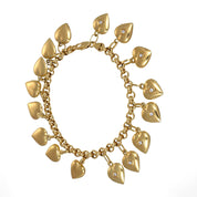 Bracciale - 18 carati Oro giallo - 0.20ct. tw. Diamante (Naturale)