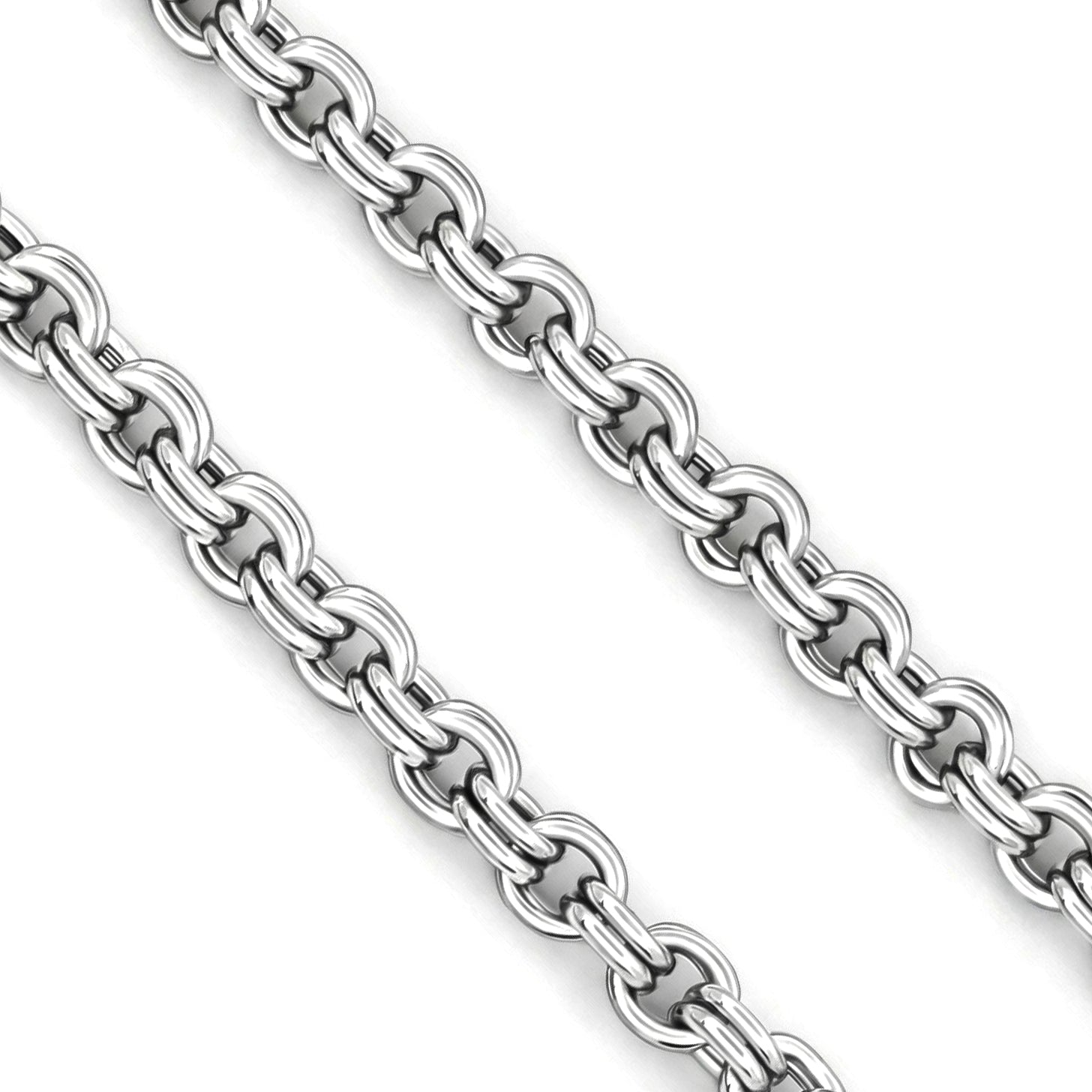 Collana con ciondolo - 18 carati Oro bianco, Oro rosa - 0.30ct. tw. Diamante (Naturale)