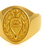 Anello - 18 carati Oro giallo