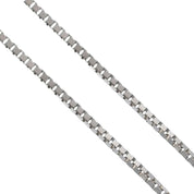 Collana con ciondolo - 18 carati Oro bianco - 0.26ct. tw. Diamante (Naturale)