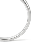 Anello - 18 carati Oro bianco - 0.12ct. tw. Diamante (Naturale)