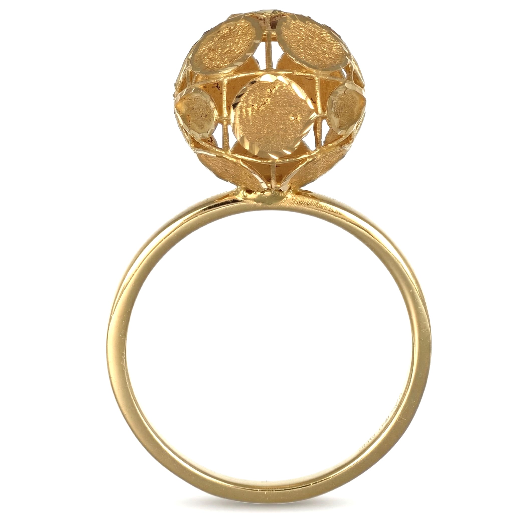 Anello in oro Giallo 18 carati