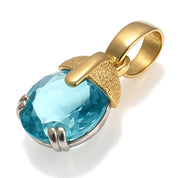 Ciondolo - 18 carati Oro giallo - 5.75ct. tw. Topazio