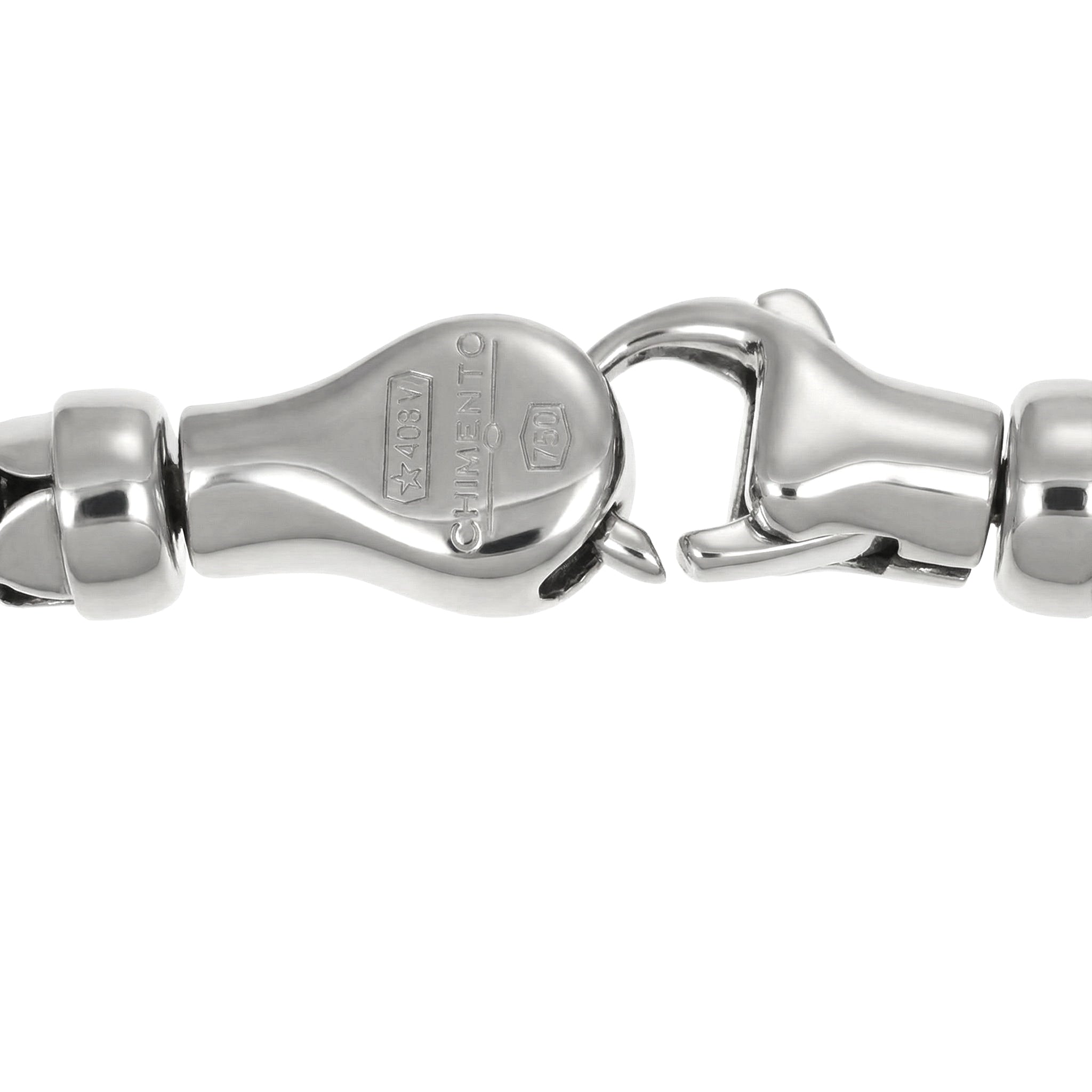Bracciale - 18 carati Oro bianco - 0.02ct. tw. Diamante (Naturale)