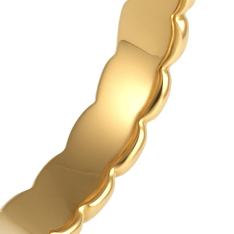 Anello - 18 carati Oro giallo - 0.15ct. tw. Diamante (Naturale)