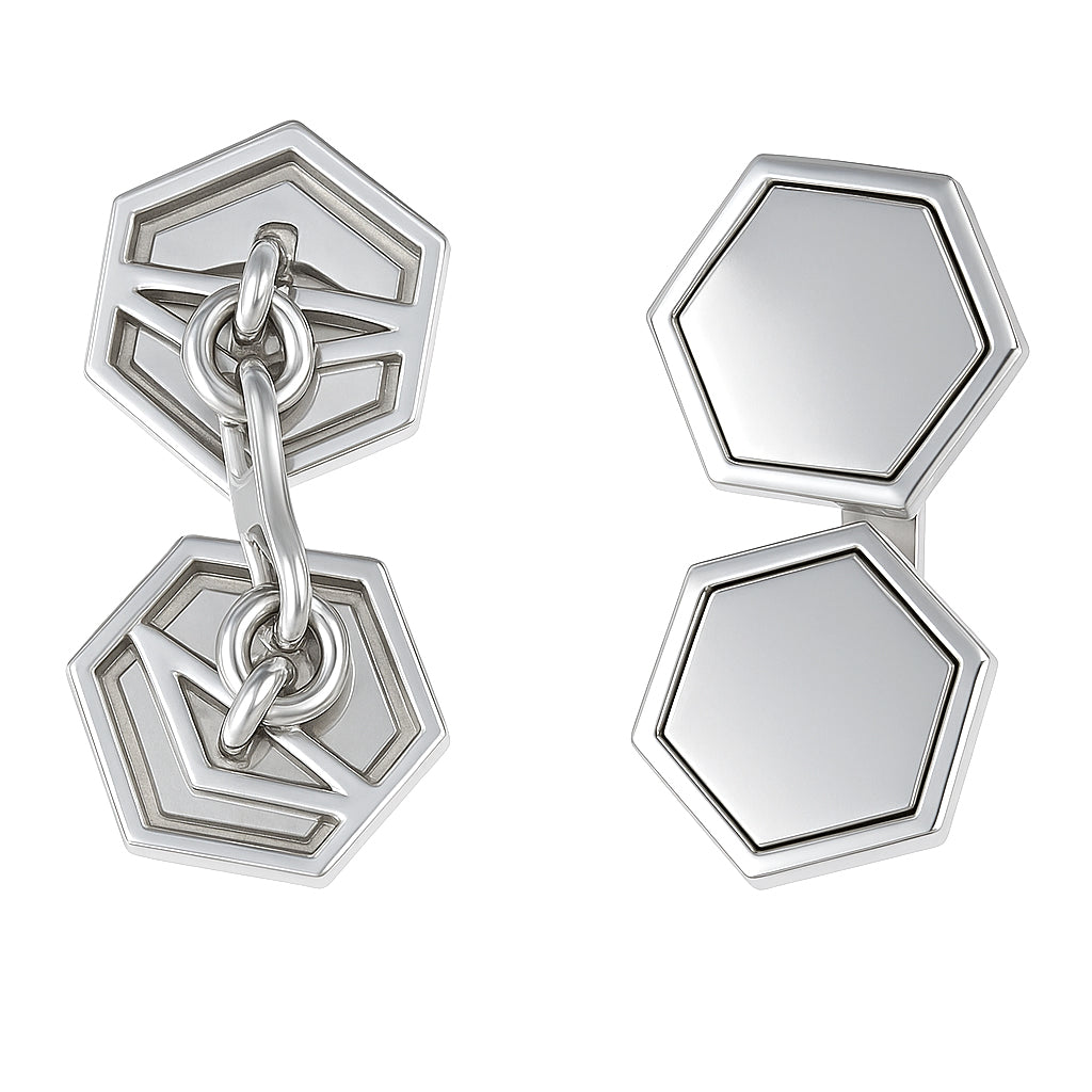 Gemelli - 18 carati Oro bianco