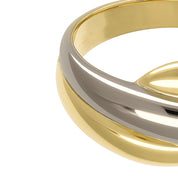 Anello - 18 carati Oro bianco, Oro giallo