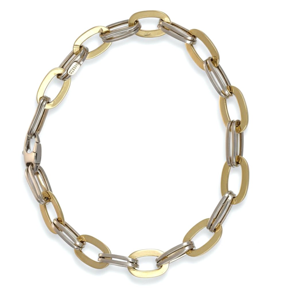Bracciale - 18 carati Oro giallo, Oro bianco
