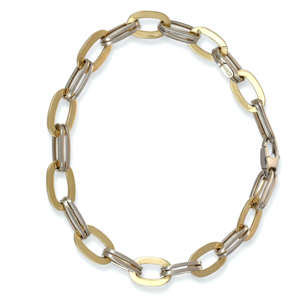 Bracciale - 18 carati Oro giallo, Oro bianco