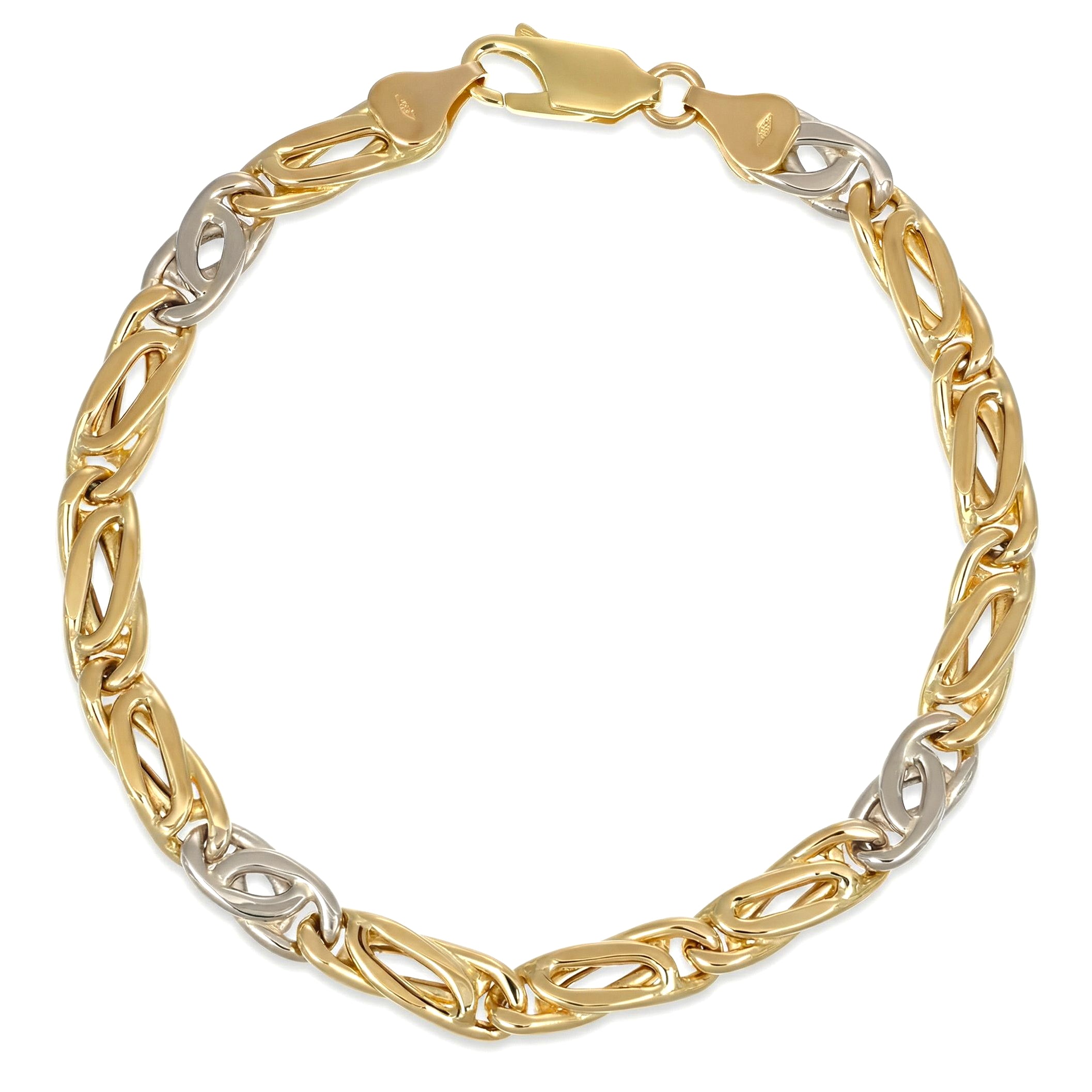 Bracciale - 18 carati Oro giallo, Oro bianco