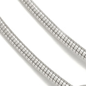 Collana con ciondolo - 18 carati Oro bianco - 0.78ct. tw. Acquamarina - Diamante