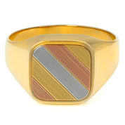 Anello - 18 carati Oro bianco, Oro rosa, Oro giallo