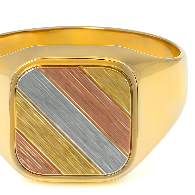 Anello - 18 carati Oro bianco, Oro rosa, Oro giallo