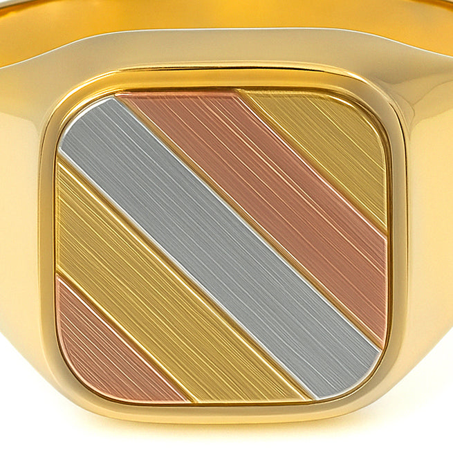 Anello - 18 carati Oro bianco, Oro rosa, Oro giallo