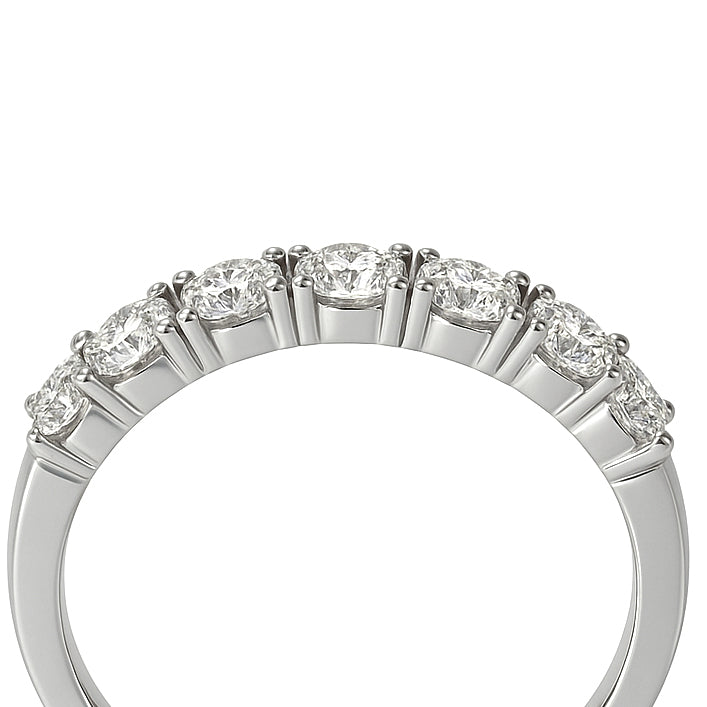 Anello - 18 carati Oro bianco - 0.28ct. tw. Diamante (Naturale)