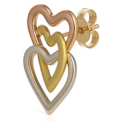 Orecchini - 18 carati Oro giallo, Oro rosa, Oro bianco