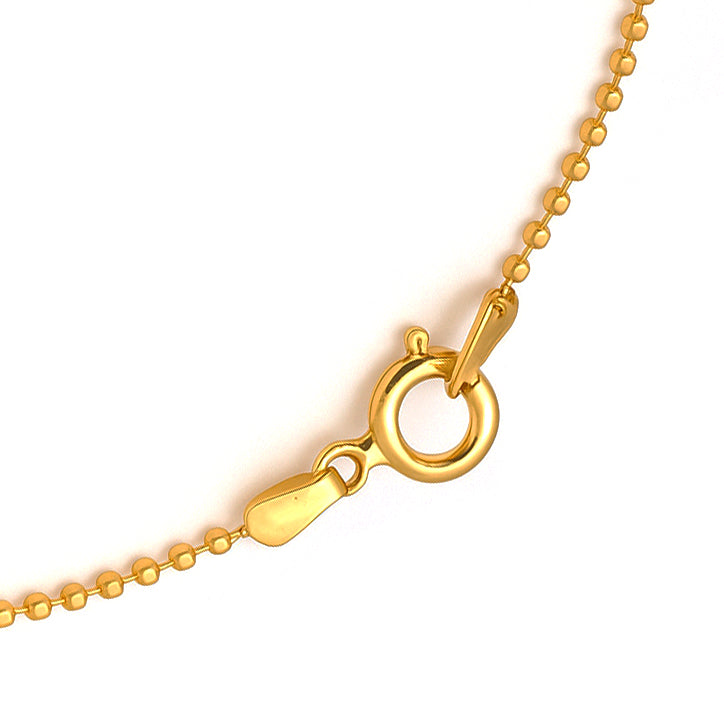 Collana con ciondolo - 18 carati Oro giallo