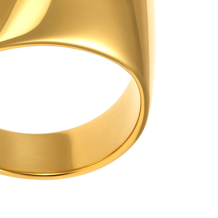 Anello - 18 carati Oro giallo - 3.35ct. tw. Smeraldo