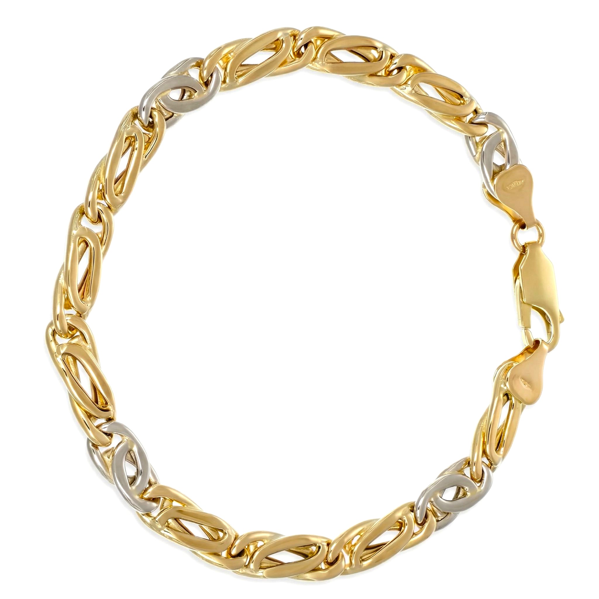 Bracciale - 18 carati Oro giallo, Oro bianco