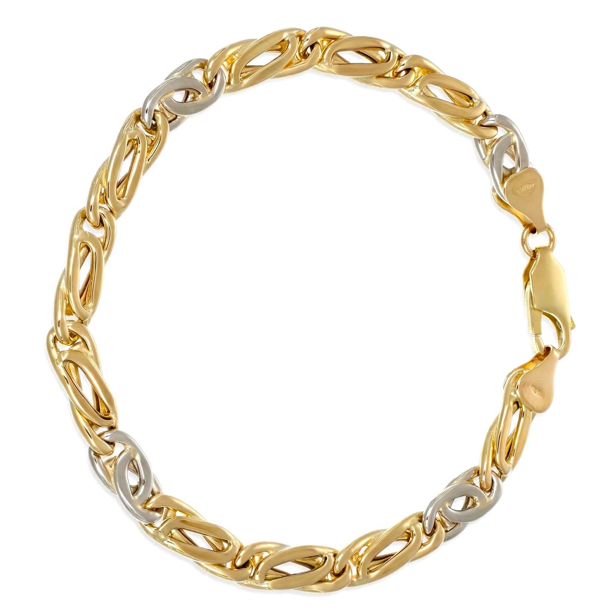 Bracciale - 18 carati Oro giallo, Oro bianco