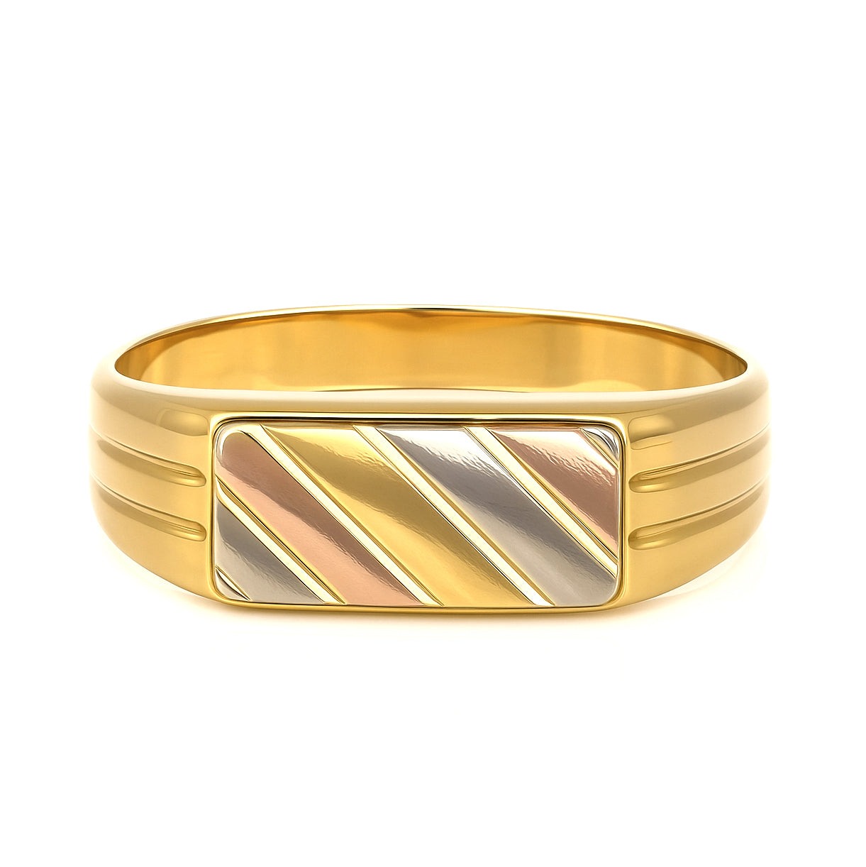 Anello - 18 carati Oro giallo, Oro rosa, Oro bianco