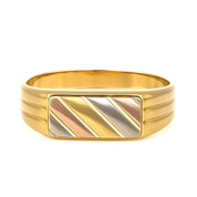 Anello - 18 carati Oro giallo, Oro rosa, Oro bianco