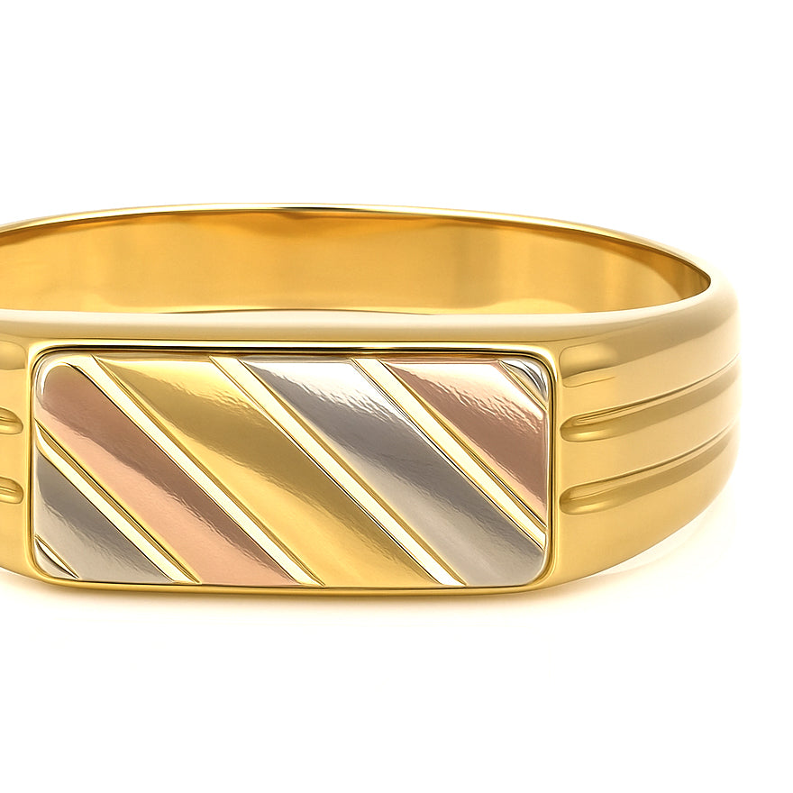 Anello - 18 carati Oro giallo, Oro rosa, Oro bianco