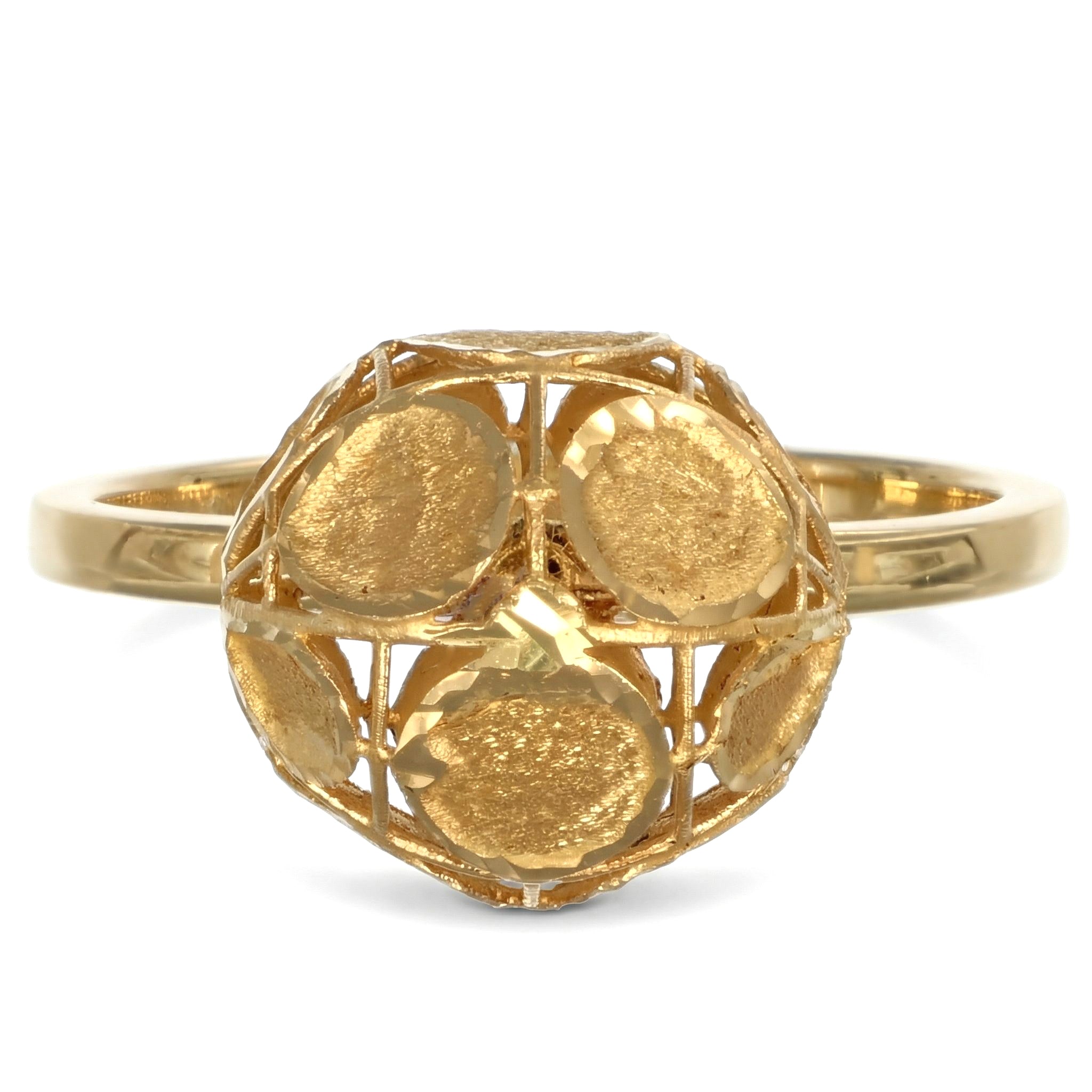 Anello in oro Giallo 18 carati