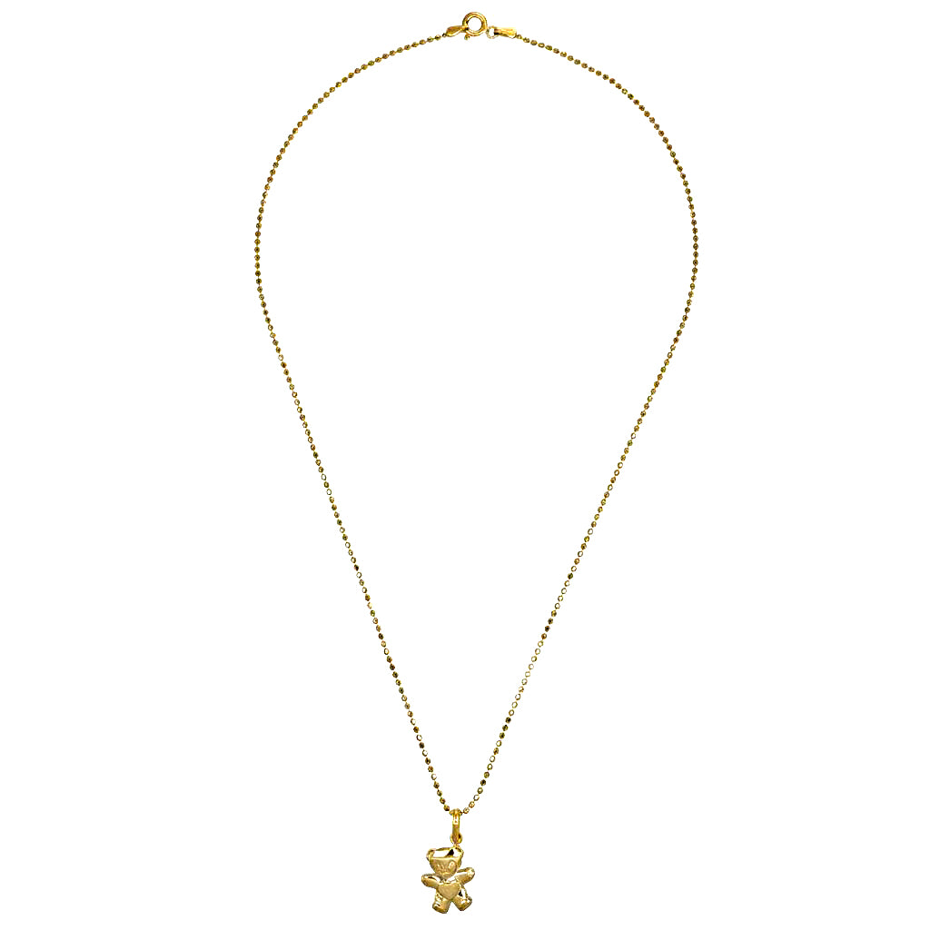 Collana con ciondolo - 18 carati Oro giallo