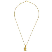 Collana con ciondolo - 18 carati Oro giallo