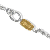 Collana con ciondolo - 18 carati Oro bianco - 1.22ct. tw. Diamante (Naturale)