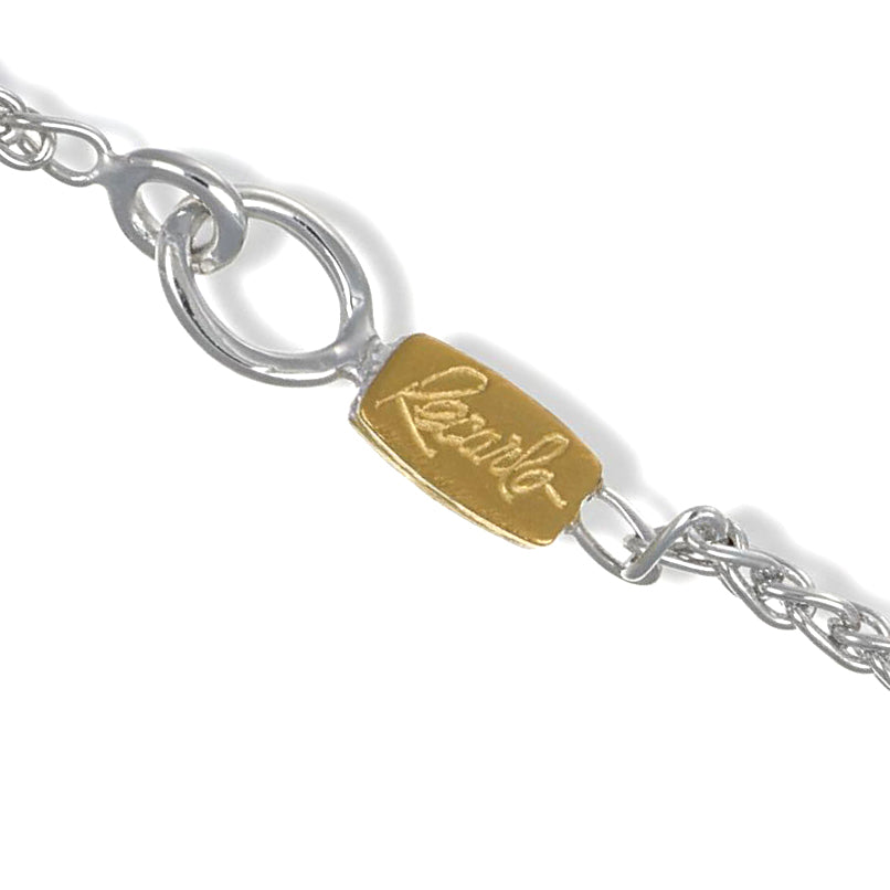 Collana con ciondolo - 18 carati Oro bianco - 1.22ct. tw. Diamante (Naturale)