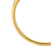 Anello - 18 carati Oro giallo - 0.60ct. tw. Smeraldo