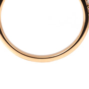 Anello - 18 carati Oro rosa - 1.62ct. tw. Smeraldo - Diamante