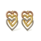 Orecchini - 18 carati Oro giallo, Oro rosa, Oro bianco