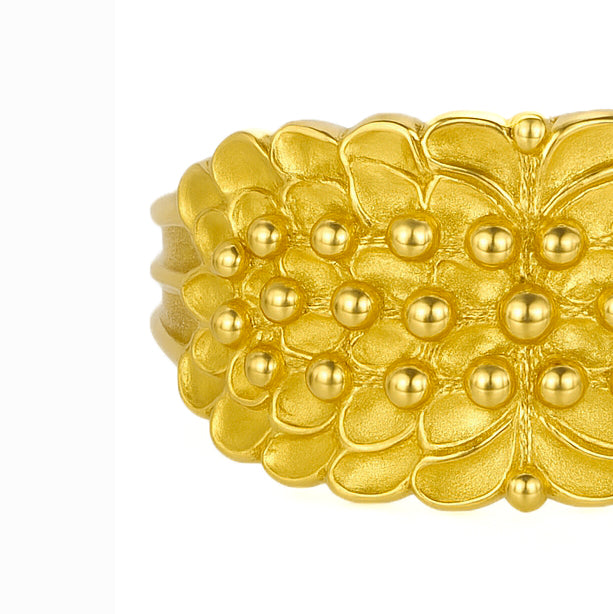 Anello - 18 carati Oro giallo