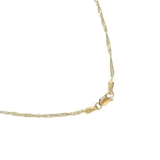 Collana - 18 carati Oro giallo, Argento - 0.395ct. tw. Rubino - Diamante