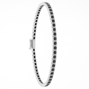 Bracciale - 18 carati Oro bianco - 0.77ct. tw. Diamante (Con trattamento colore)