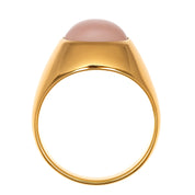 Anello - 18 carati Oro giallo, Pietra di luna - 3.70ct. tw.