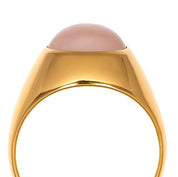 Anello - 18 carati Oro giallo, Pietra di luna - 3.70ct. tw.