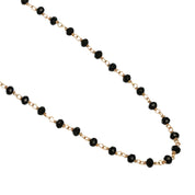 Collana - 18 carati Oro rosa - 1.83ct. tw. Onice