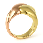 Anello - 18 carati Oro giallo, Oro rosa