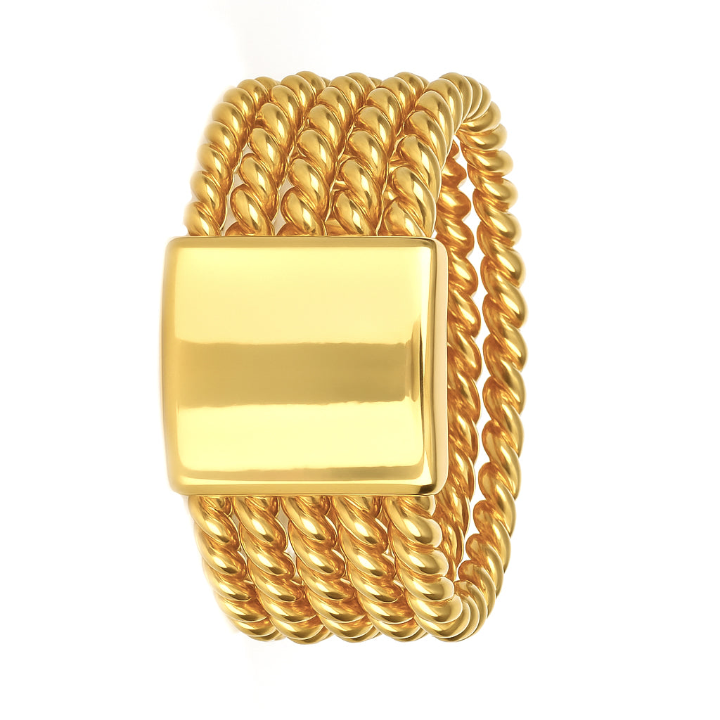 Anello - 18 carati Oro giallo