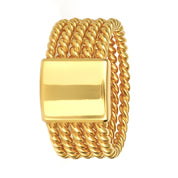 Anello - 18 carati Oro giallo