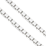 Collana con ciondolo - 18 carati Oro bianco - 0.79ct. tw. Acquamarina - Diamante